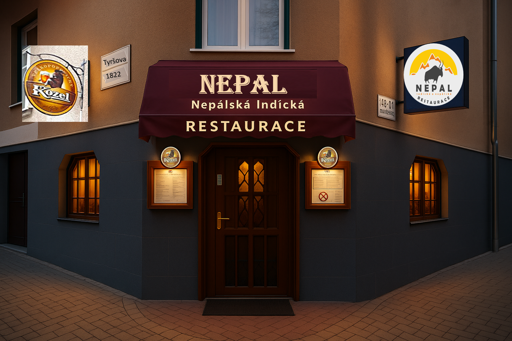 NepalBrno restaurace